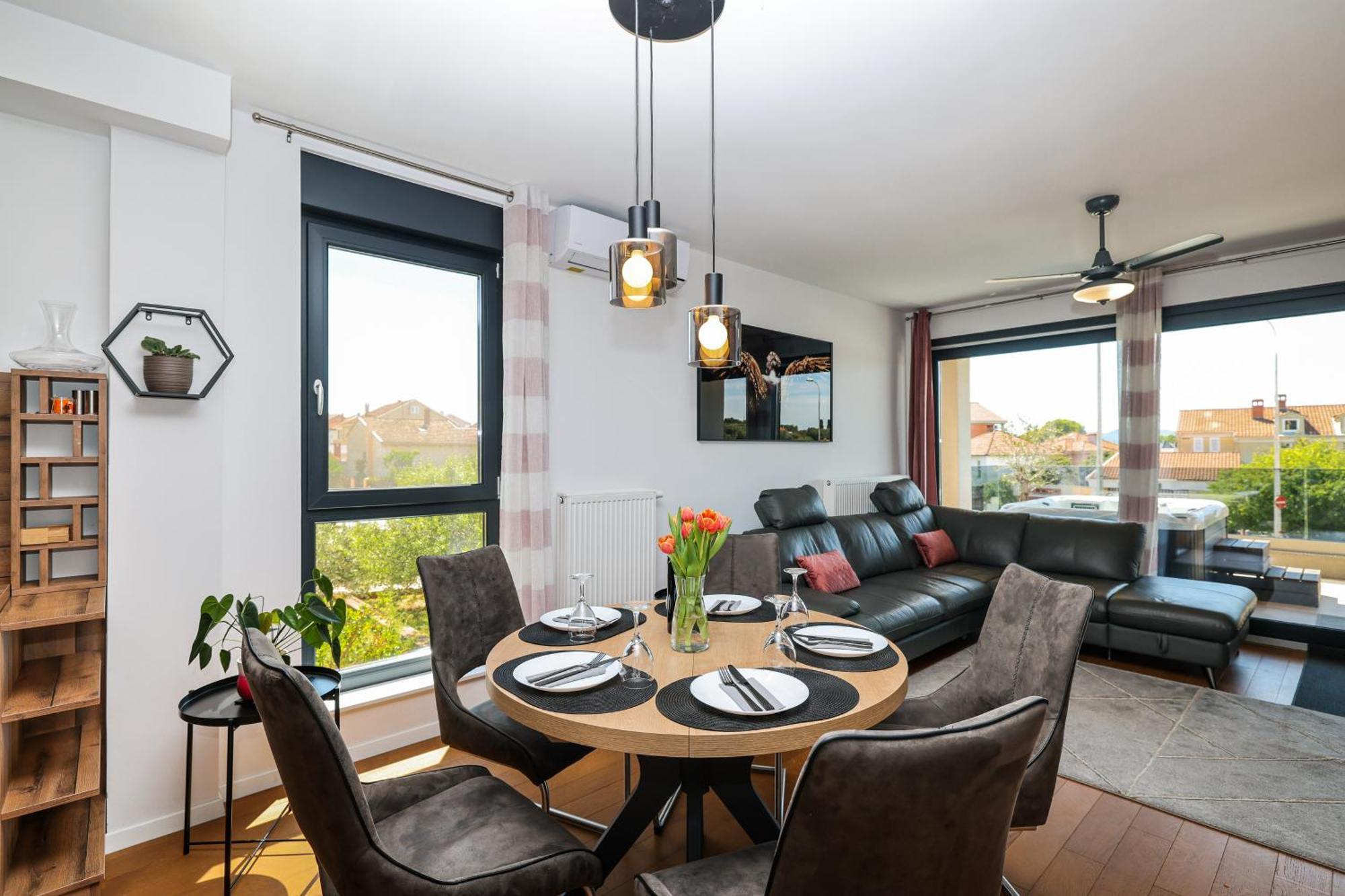 זאדאר Luma Luxury Apartment With Jacuzzi מראה חיצוני תמונה